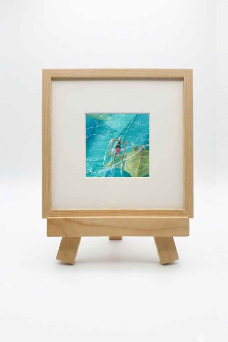 Tale From Manta Bay, Nusa Penida Bali, Watercolor Fine Art Print