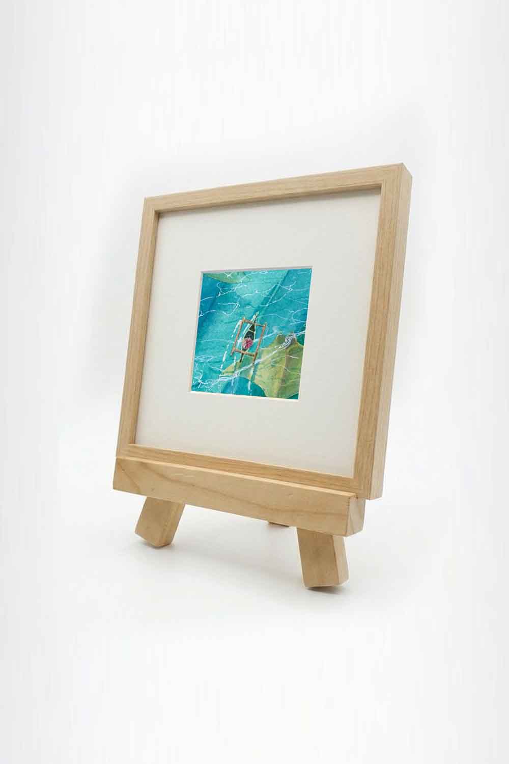 Tale From Manta Bay, Nusa Penida Bali, Watercolor Fine Art Print